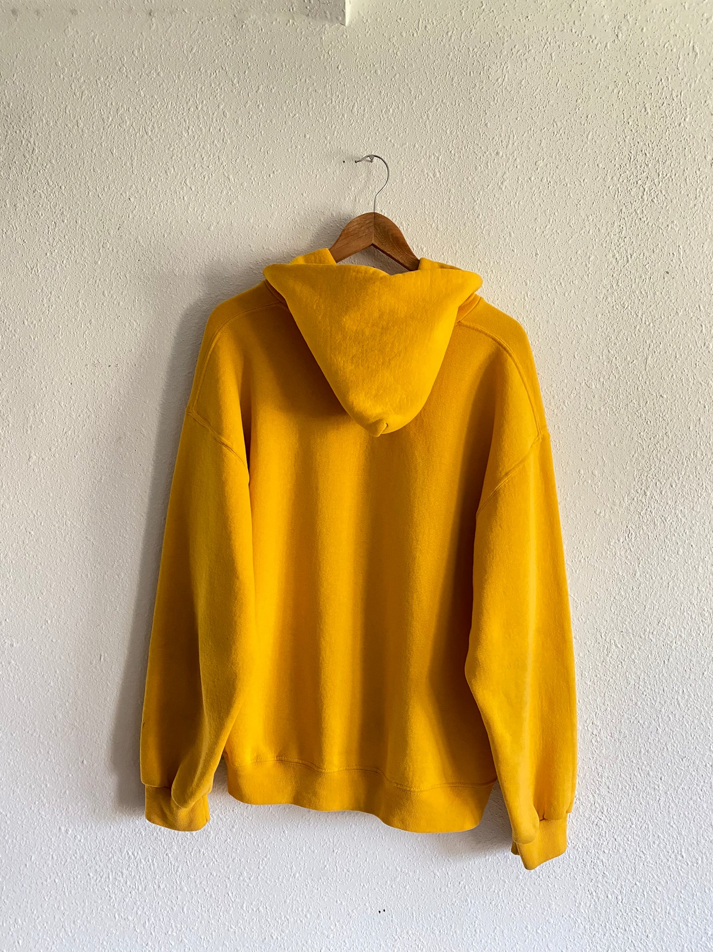 Y2K Faded Yellow Russell hoodie
