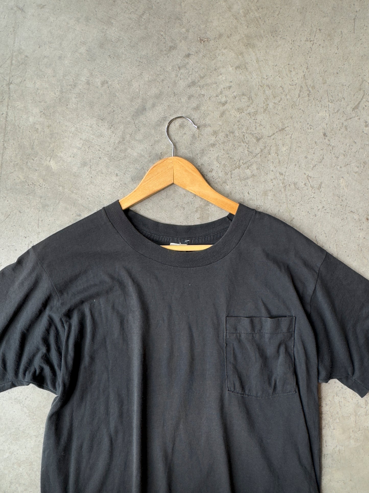 1980s FOTL Faded Black Pocket Tee