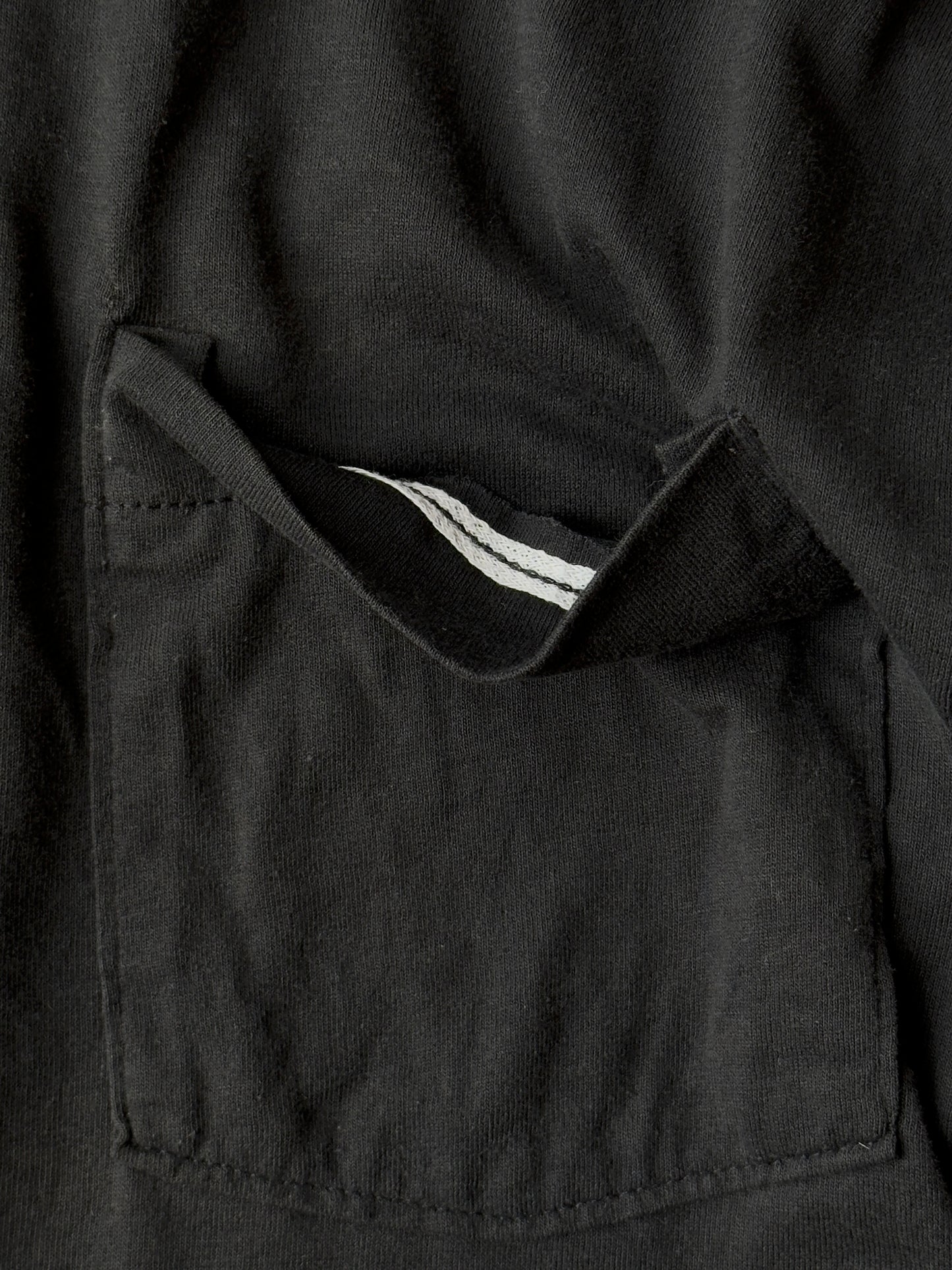 1980s FOTL Faded Black Pocket Tee