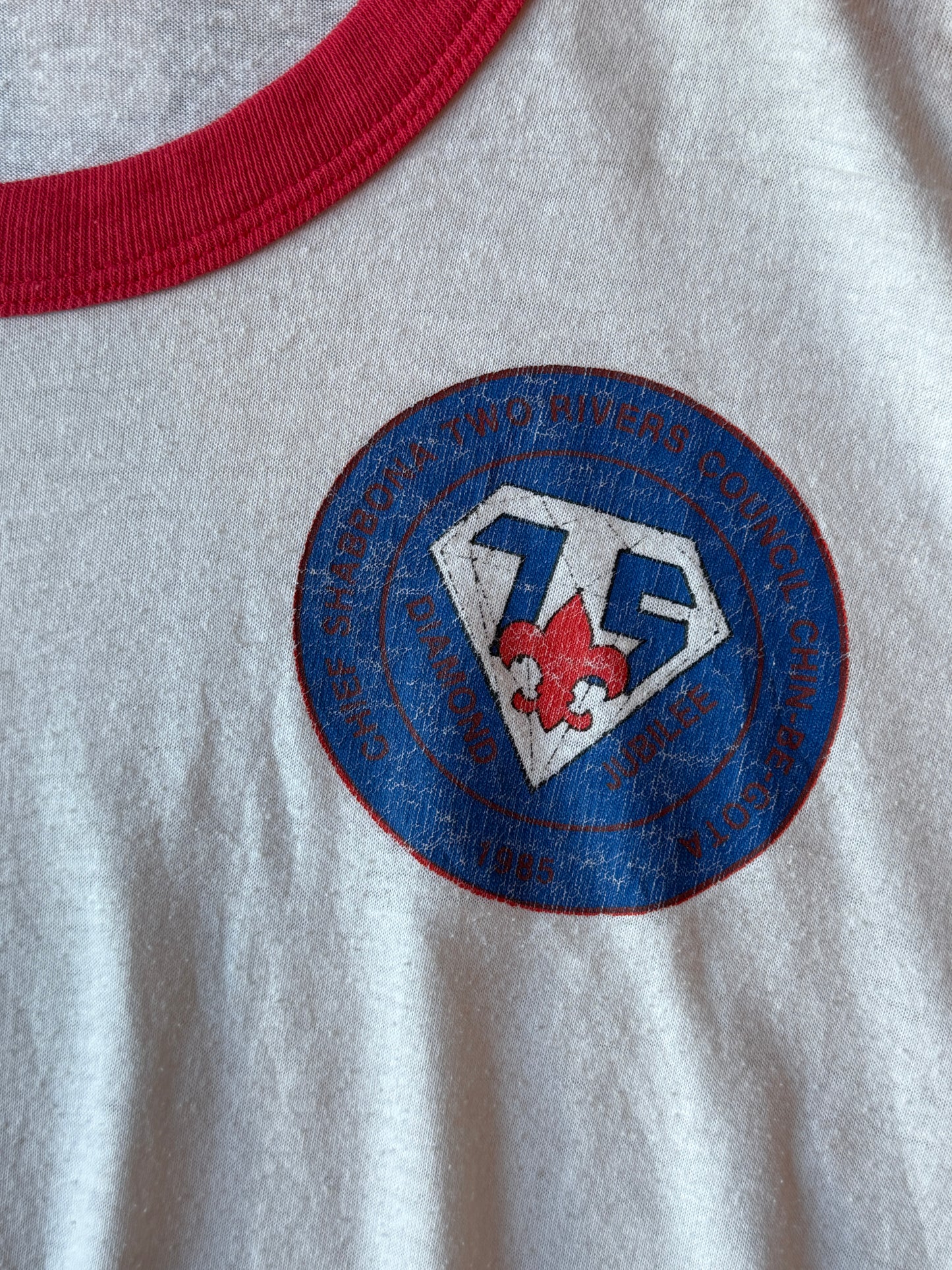 1980s Boyscout Ringer Tee