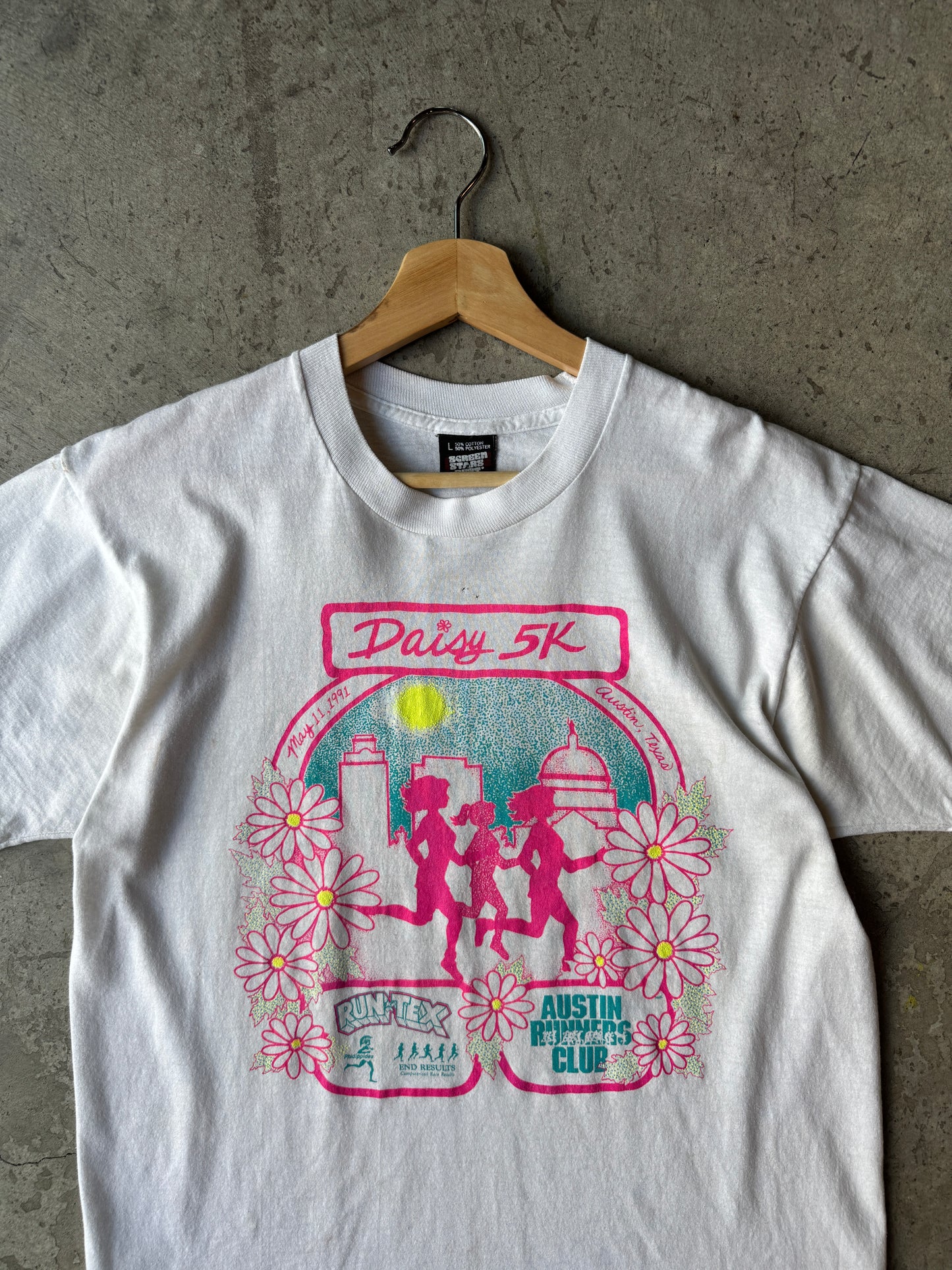 1990s Austin 5k Run Tee