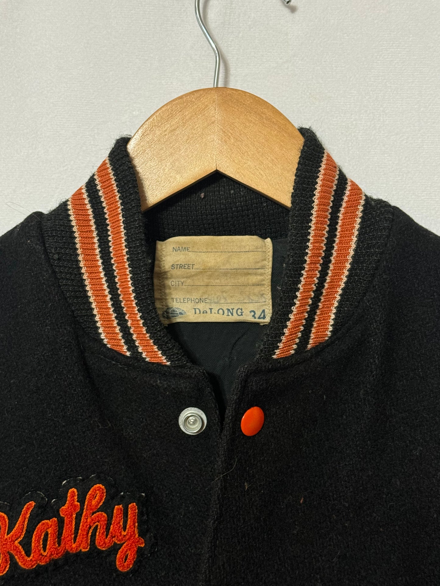 1970s Varsity Jacket “Kathy”