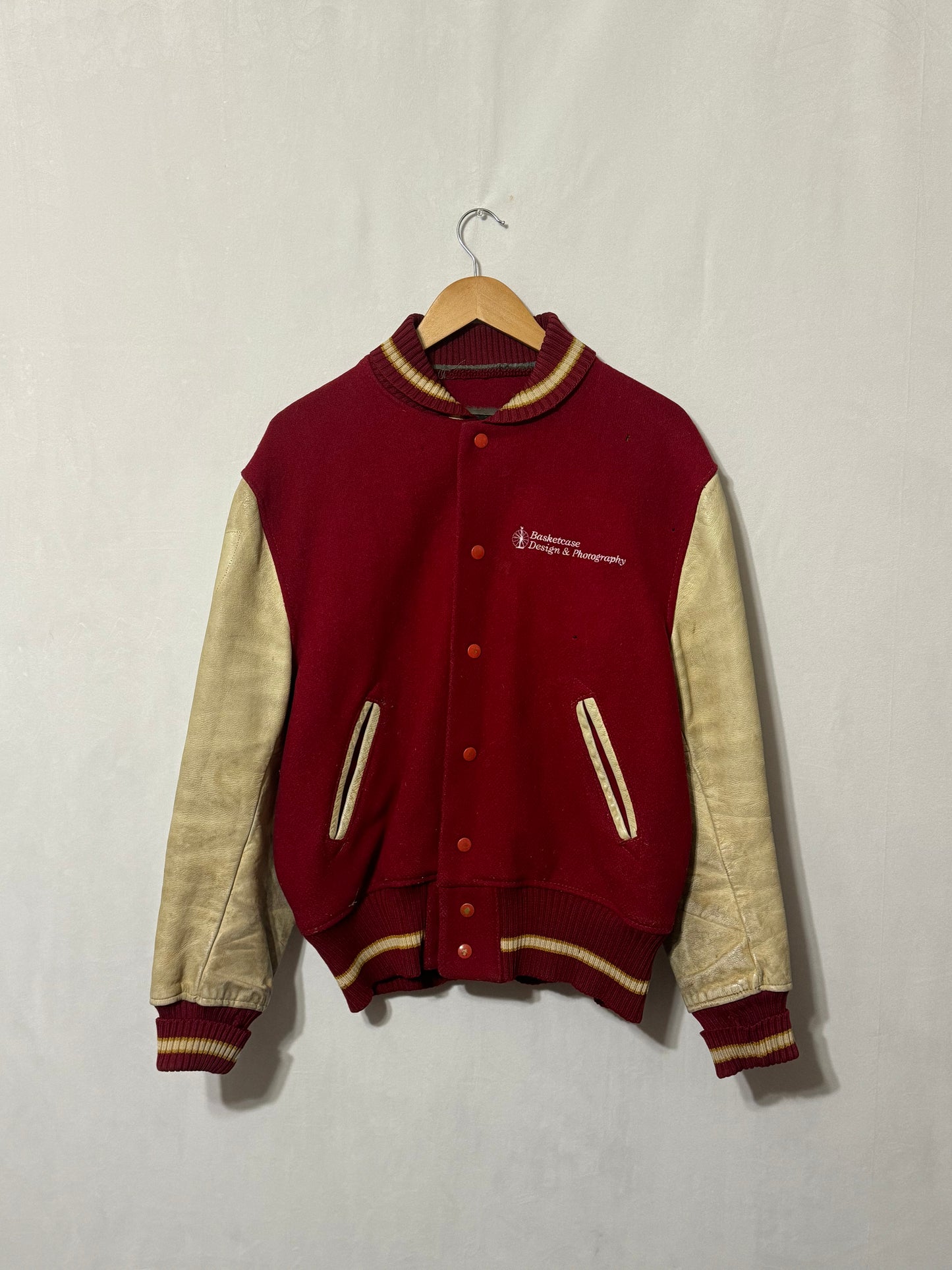 1960s BASKETCASE GALLERY “Design & Photography” Varsity Jacket