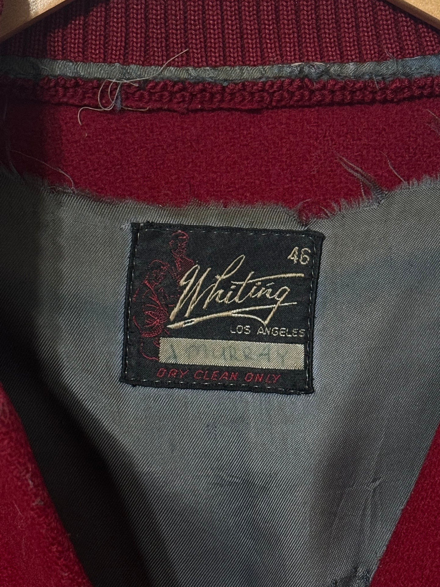 1960s BASKETCASE GALLERY “Design & Photography” Varsity Jacket