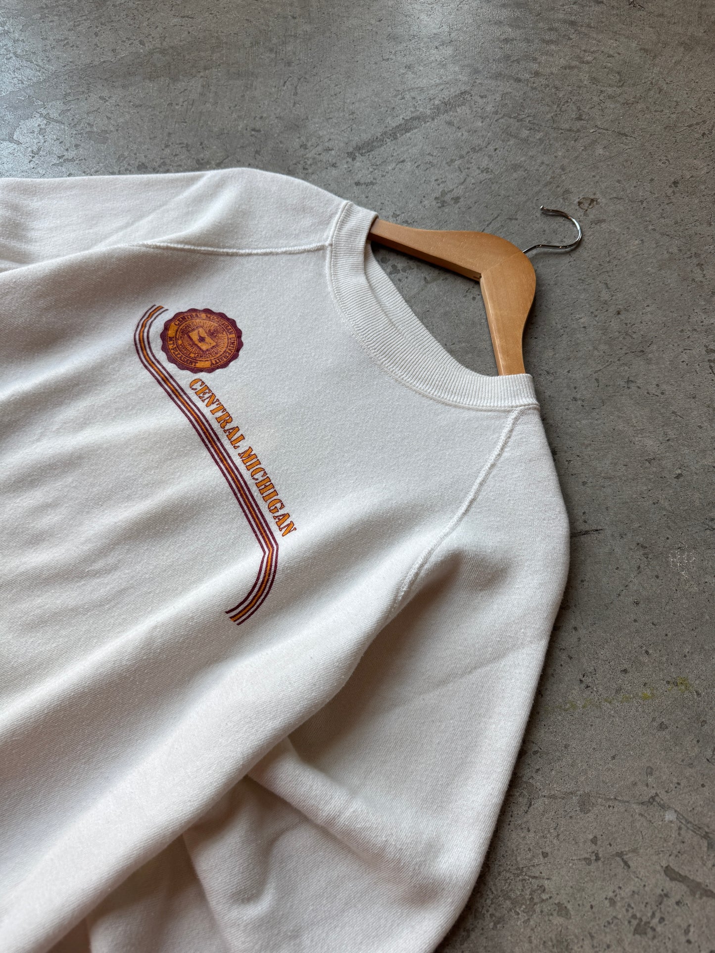 1970s Central Michigan Raglan