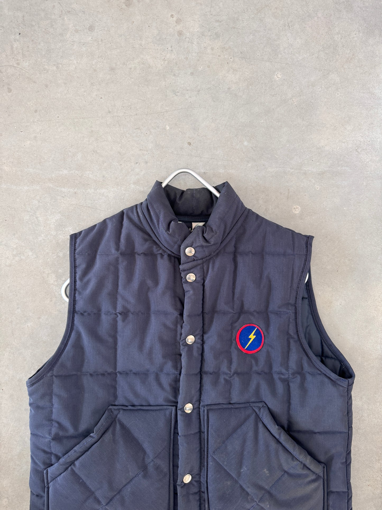 1980s Electric Patch Vest