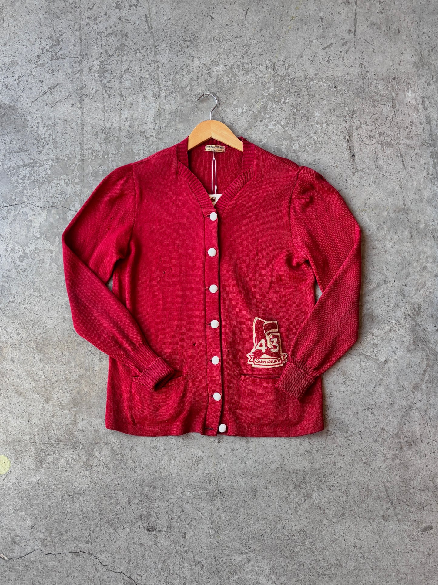 1943 Varsity Cardigan