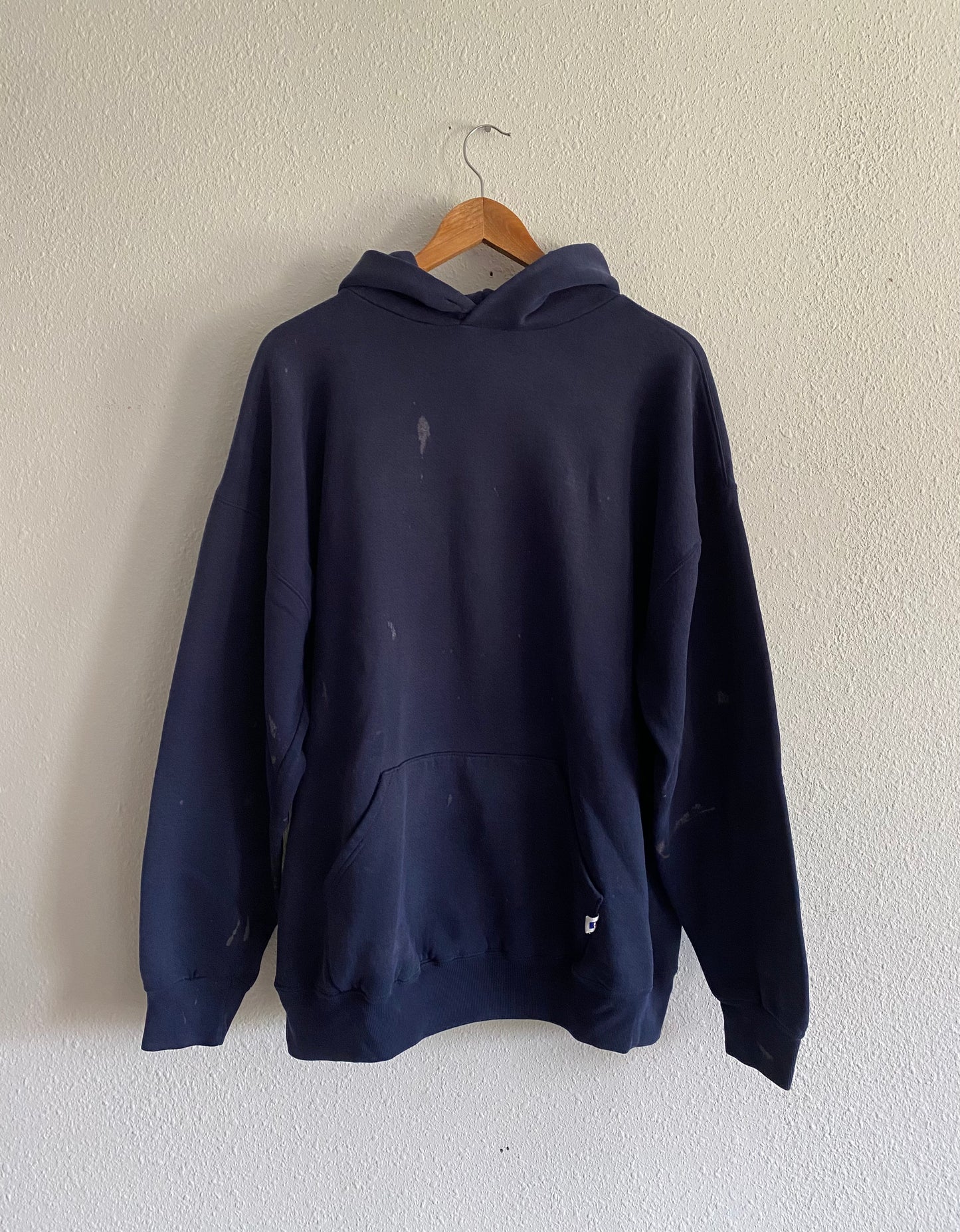 1990s Navy Russell hoodie 