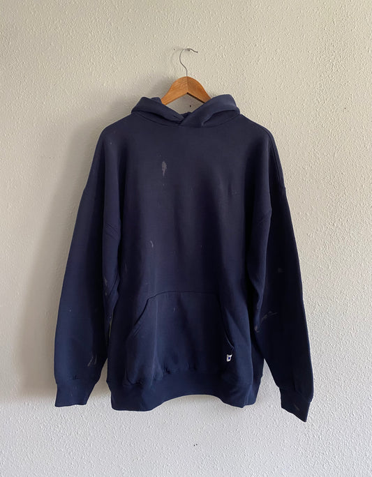 1990s Navy Russell hoodie 