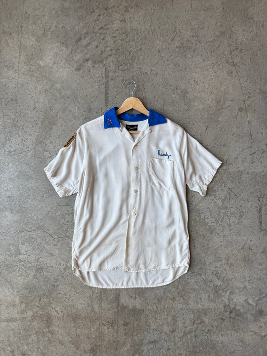 1960s Rayon Bowling Shirt "Randy"