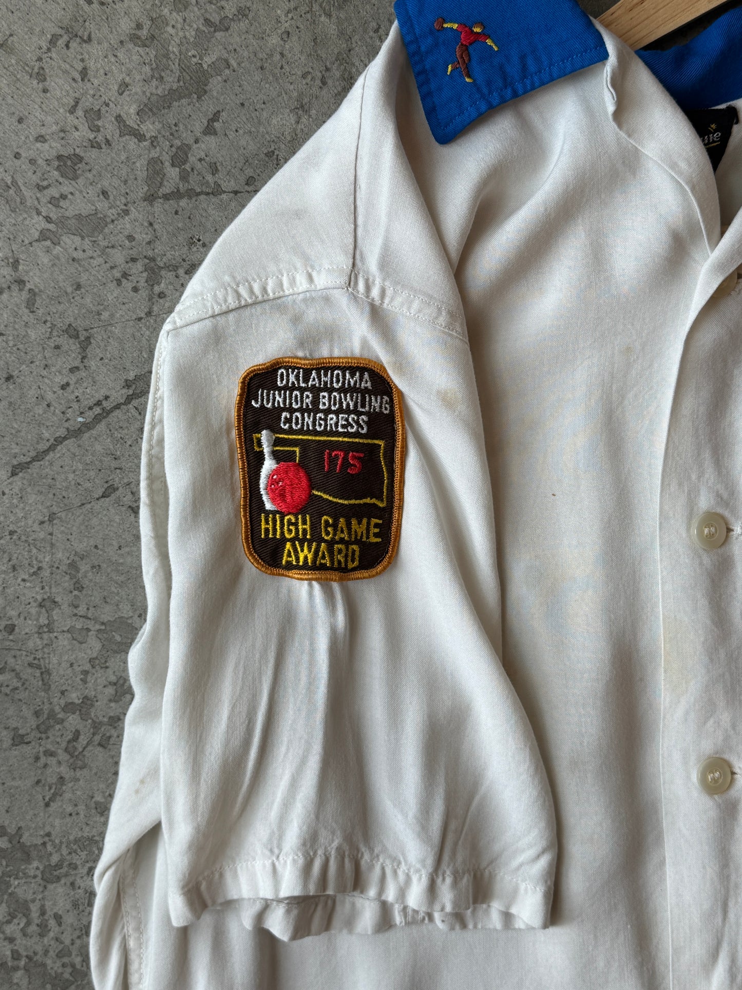1960s Rayon Bowling Shirt "Randy"