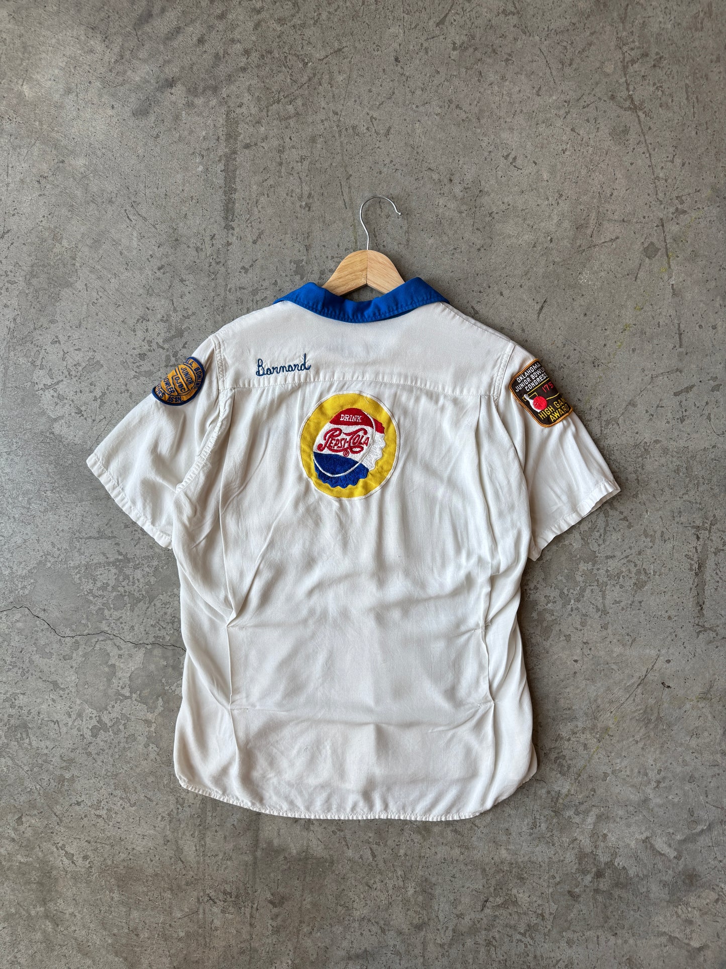1960s Rayon Bowling Shirt "Randy"