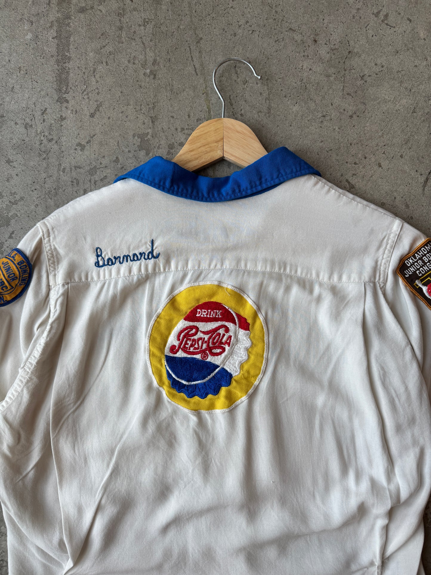 1960s Rayon Bowling Shirt "Randy"