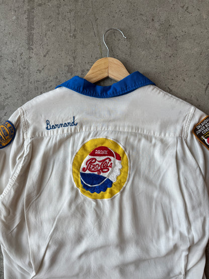 1960s Rayon Bowling Shirt "Randy"