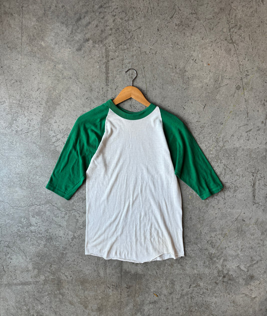 1970s Russell Raglan Tee