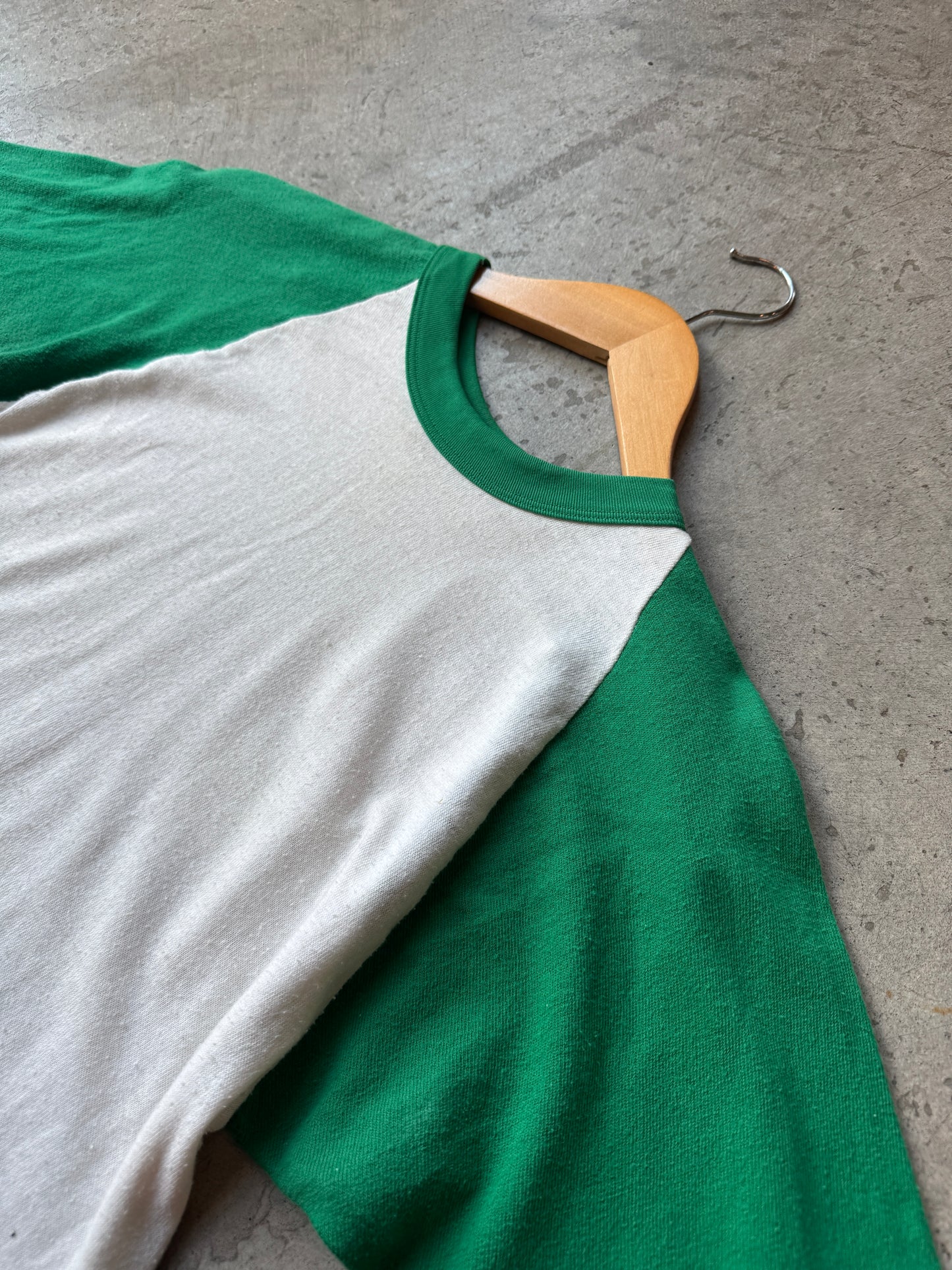 1970s Russell Raglan Tee