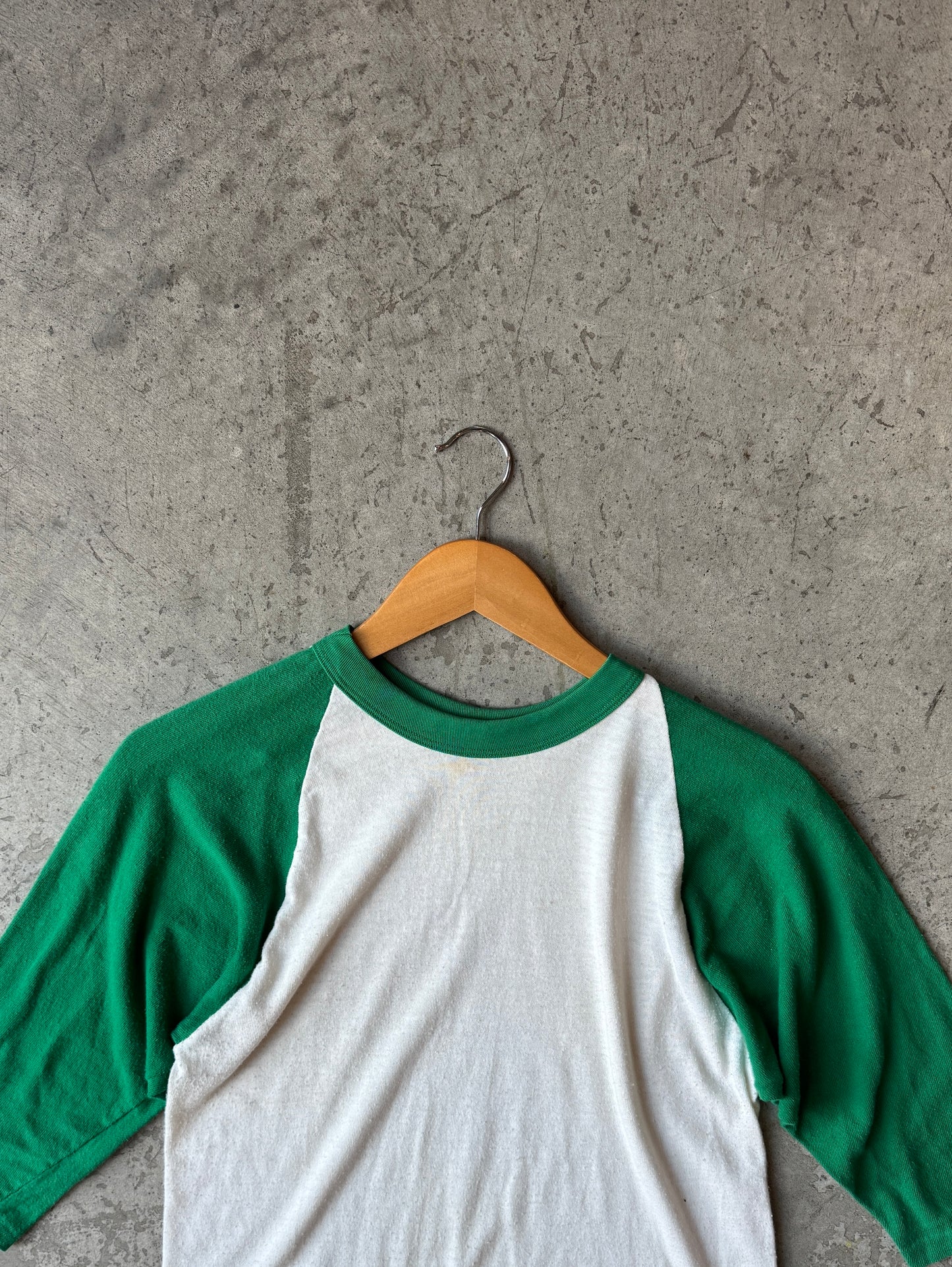 1970s Russell Raglan Tee