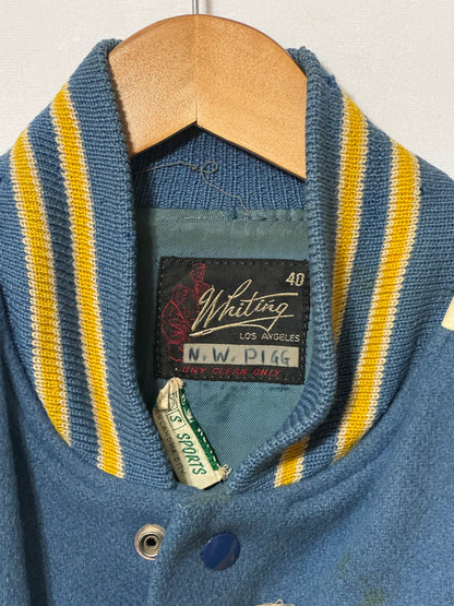 1970s varsity jacket “P”