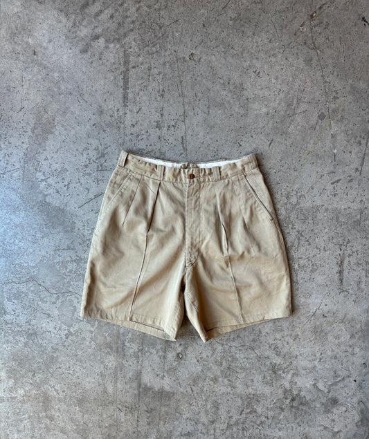 1950s Patched Officer Chino Shorts
