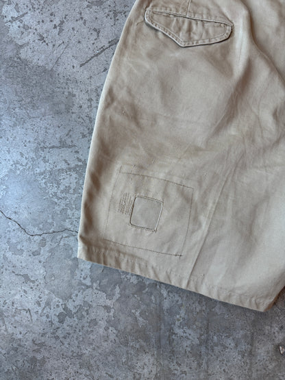 1950s Patched Officer Chino Shorts