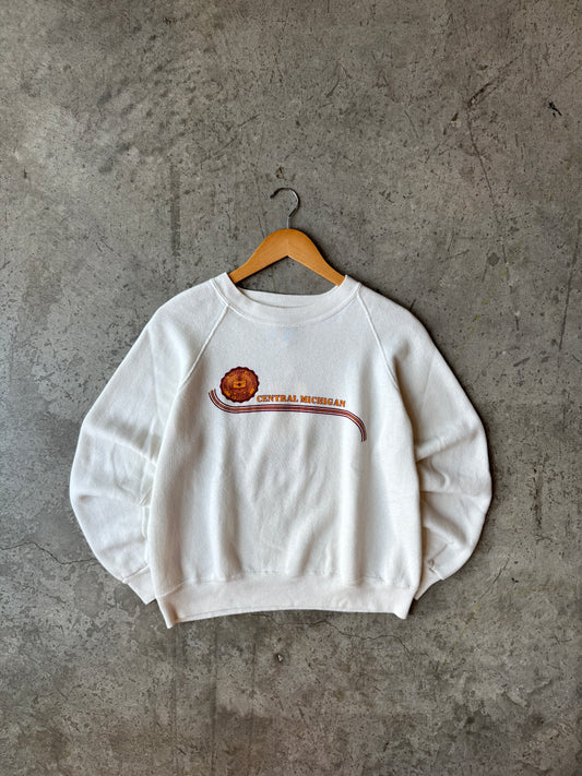1970s Central Michigan Raglan