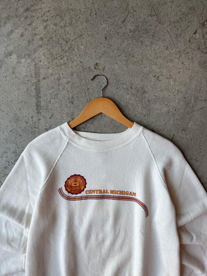 1970s Central Michigan Raglan