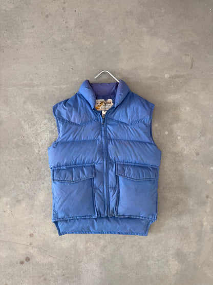 1980s Daddle Blue Vest