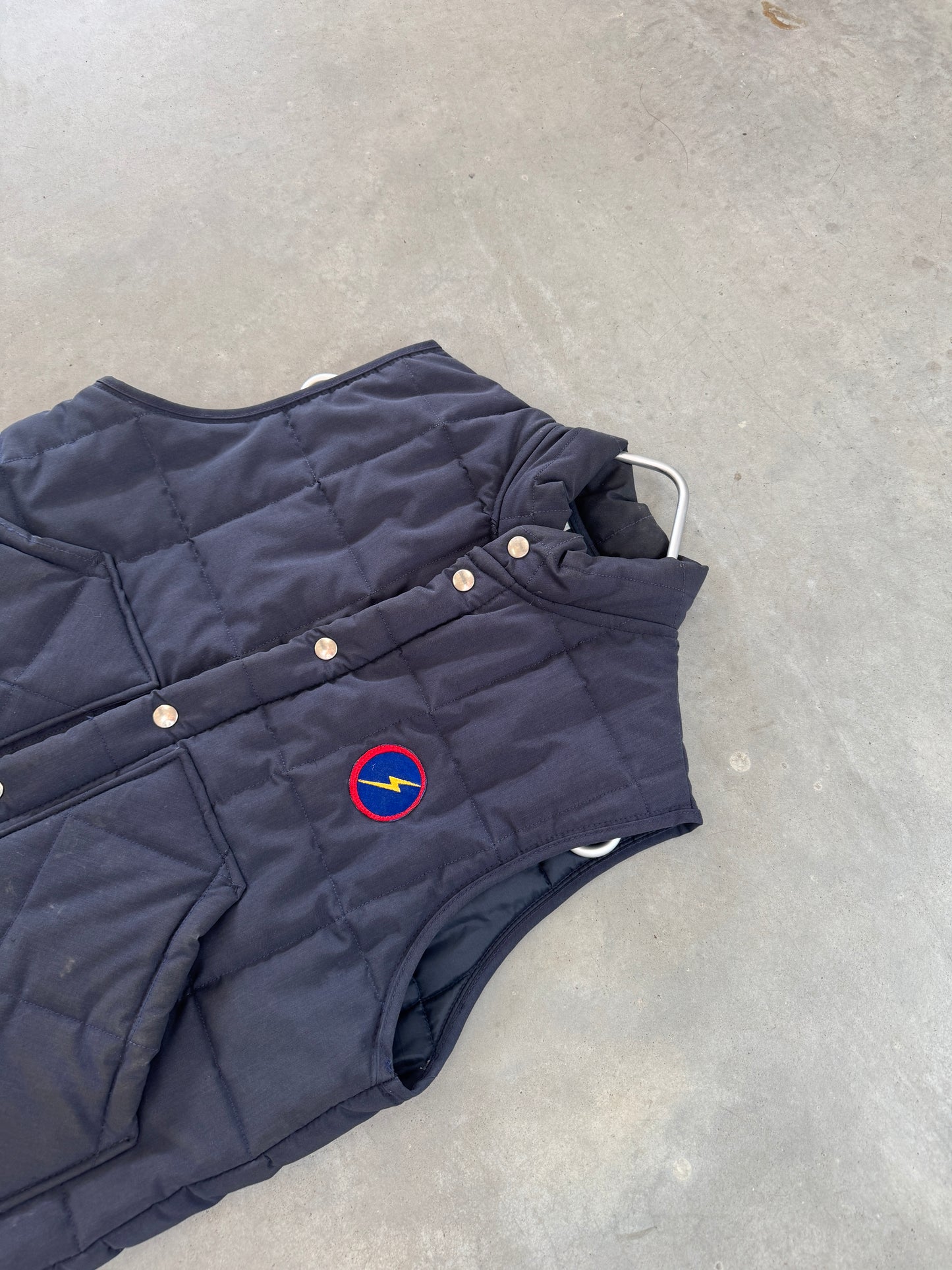 1980s Electric Patch Vest