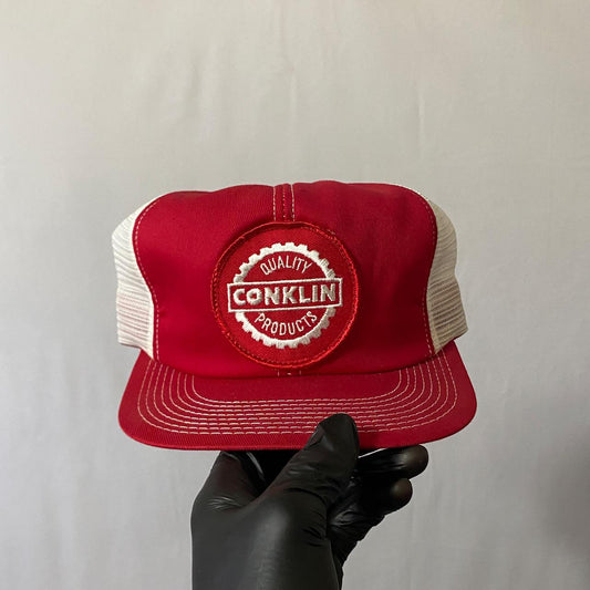 1980s "Conklin Products" Trucker Hat